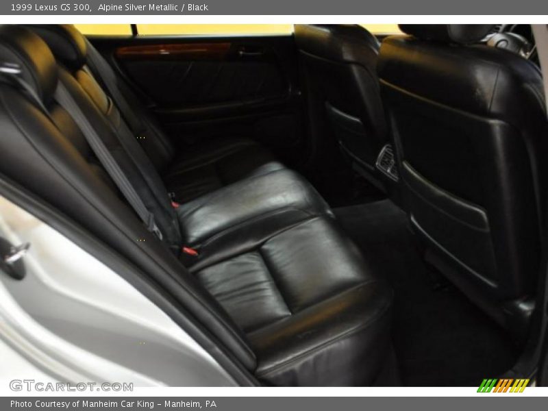 Alpine Silver Metallic / Black 1999 Lexus GS 300