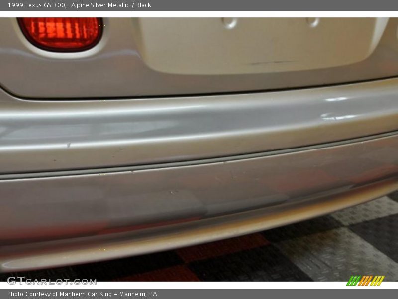 Alpine Silver Metallic / Black 1999 Lexus GS 300