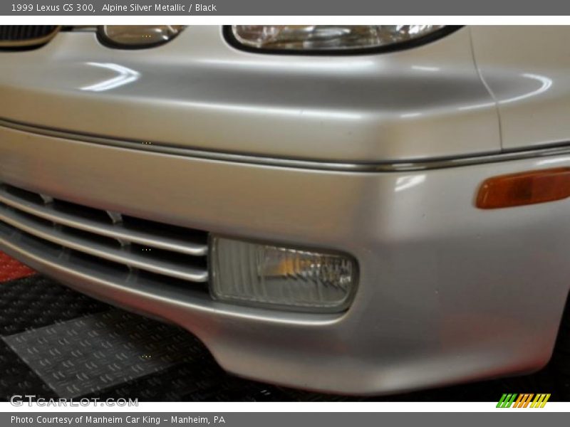 Alpine Silver Metallic / Black 1999 Lexus GS 300