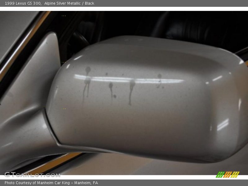 Alpine Silver Metallic / Black 1999 Lexus GS 300