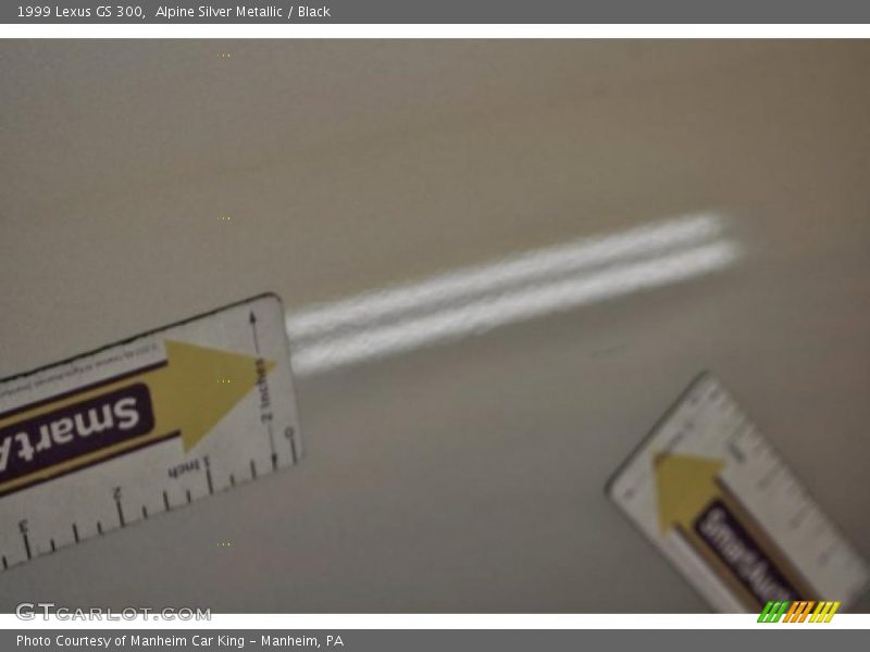 Alpine Silver Metallic / Black 1999 Lexus GS 300