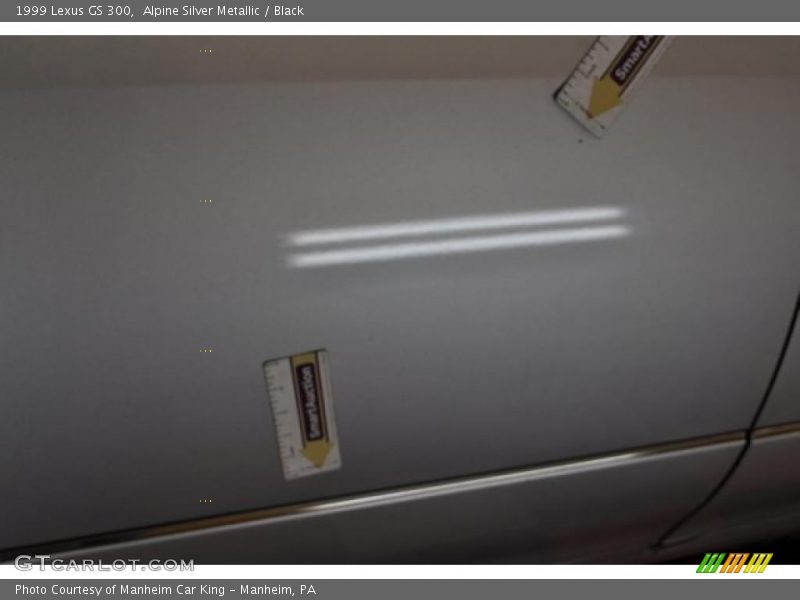 Alpine Silver Metallic / Black 1999 Lexus GS 300