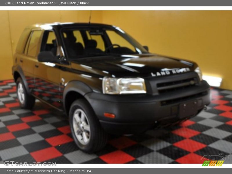 Java Black / Black 2002 Land Rover Freelander S