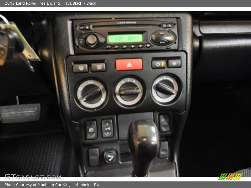 Java Black / Black 2002 Land Rover Freelander S