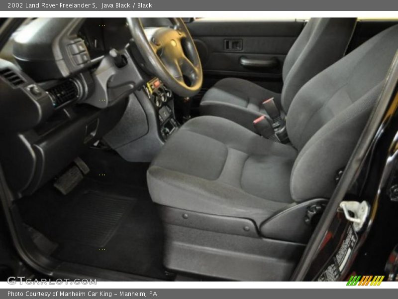 Java Black / Black 2002 Land Rover Freelander S