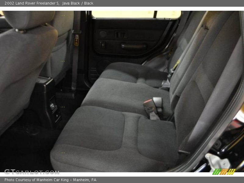 Java Black / Black 2002 Land Rover Freelander S