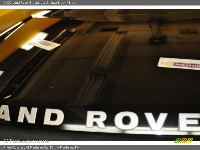 Java Black / Black 2002 Land Rover Freelander S