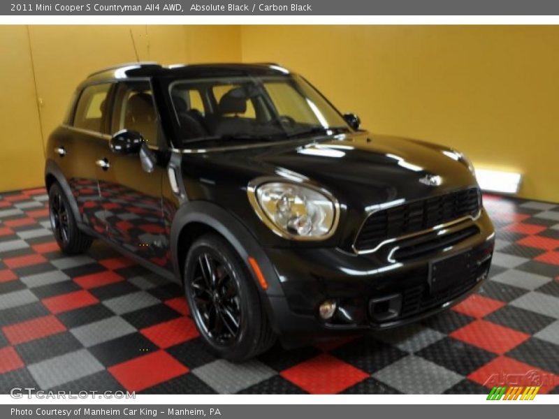 Absolute Black / Carbon Black 2011 Mini Cooper S Countryman All4 AWD