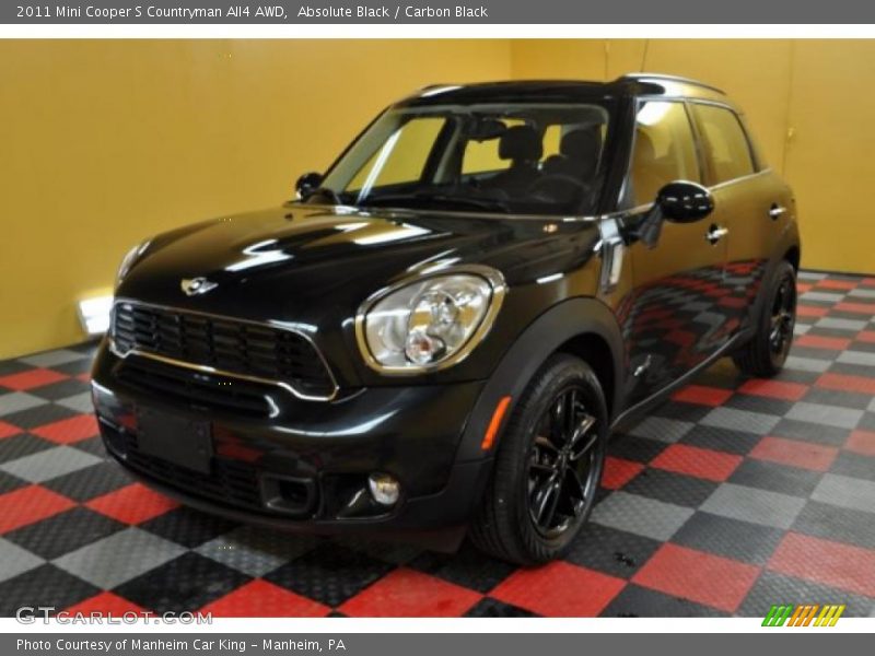 Absolute Black / Carbon Black 2011 Mini Cooper S Countryman All4 AWD
