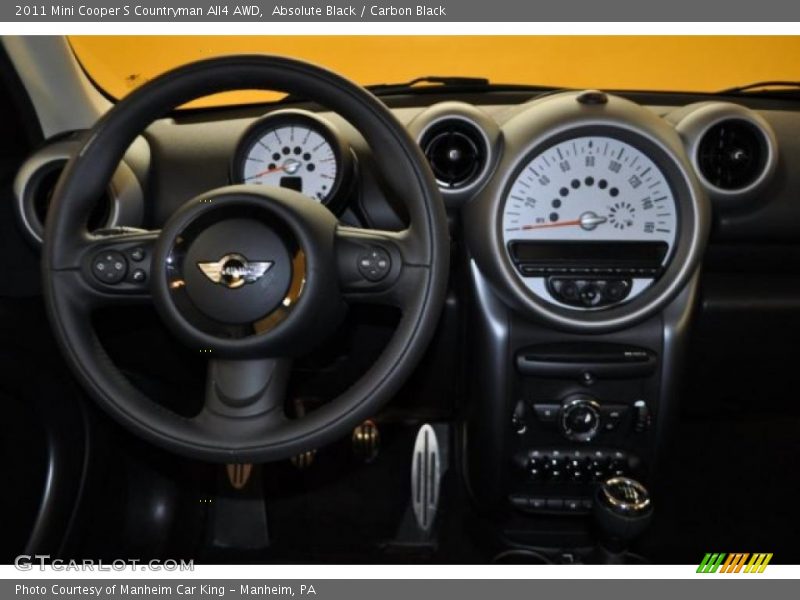 Absolute Black / Carbon Black 2011 Mini Cooper S Countryman All4 AWD