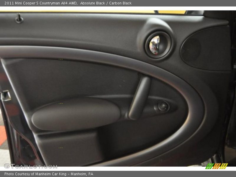 Absolute Black / Carbon Black 2011 Mini Cooper S Countryman All4 AWD