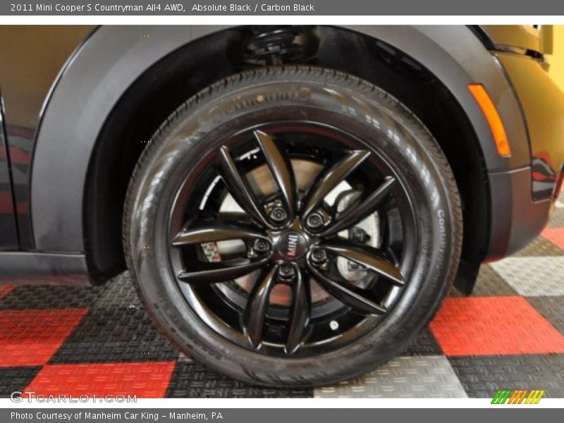 Absolute Black / Carbon Black 2011 Mini Cooper S Countryman All4 AWD