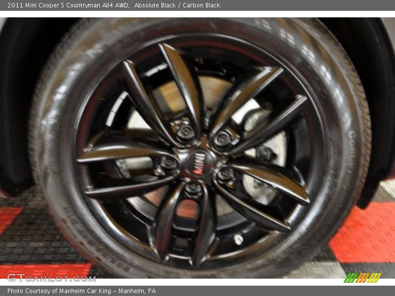 Absolute Black / Carbon Black 2011 Mini Cooper S Countryman All4 AWD