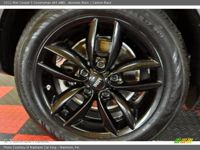 Absolute Black / Carbon Black 2011 Mini Cooper S Countryman All4 AWD