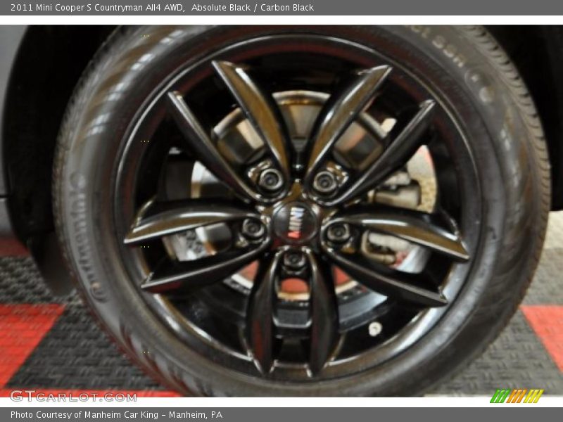 Absolute Black / Carbon Black 2011 Mini Cooper S Countryman All4 AWD