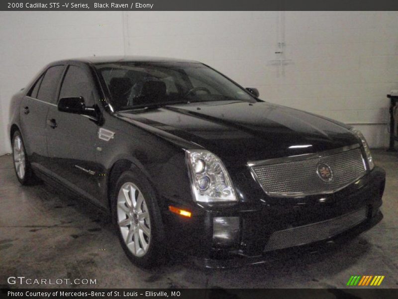 Black Raven / Ebony 2008 Cadillac STS -V Series