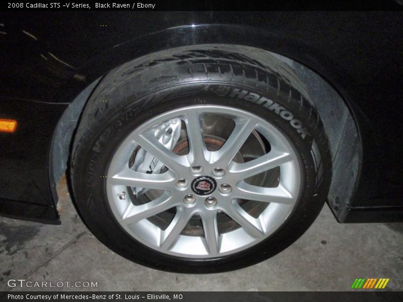 Black Raven / Ebony 2008 Cadillac STS -V Series