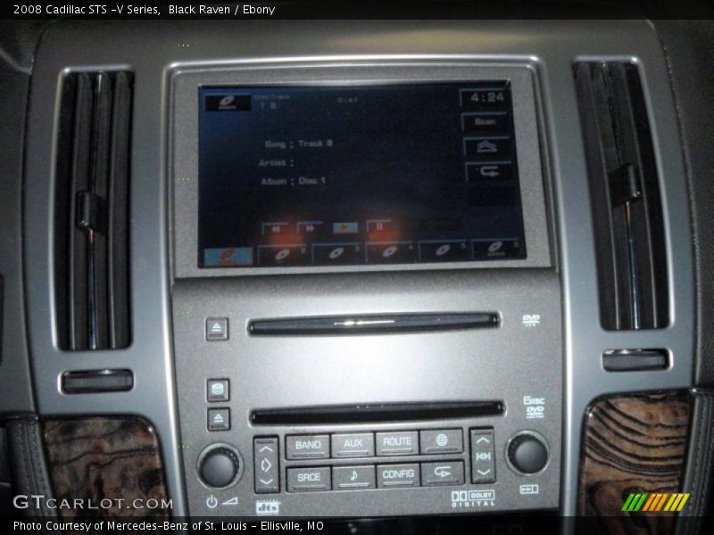 Black Raven / Ebony 2008 Cadillac STS -V Series