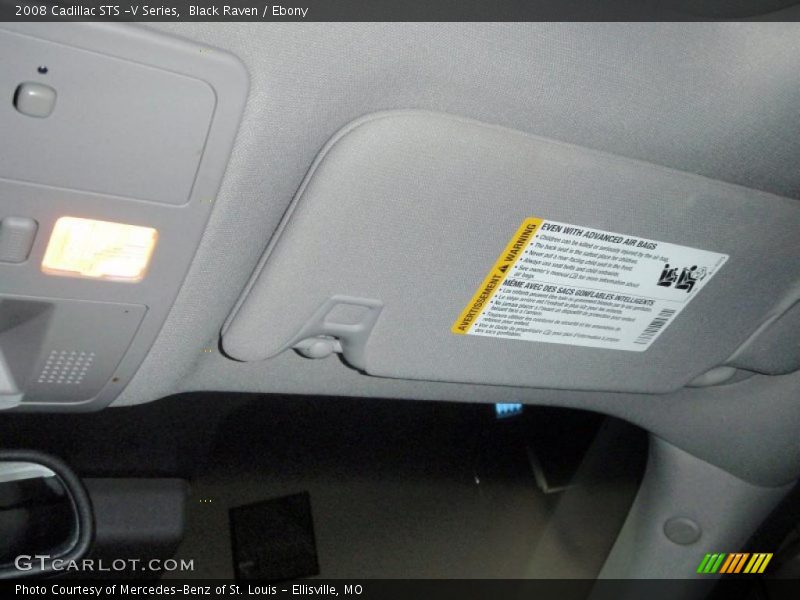 Black Raven / Ebony 2008 Cadillac STS -V Series