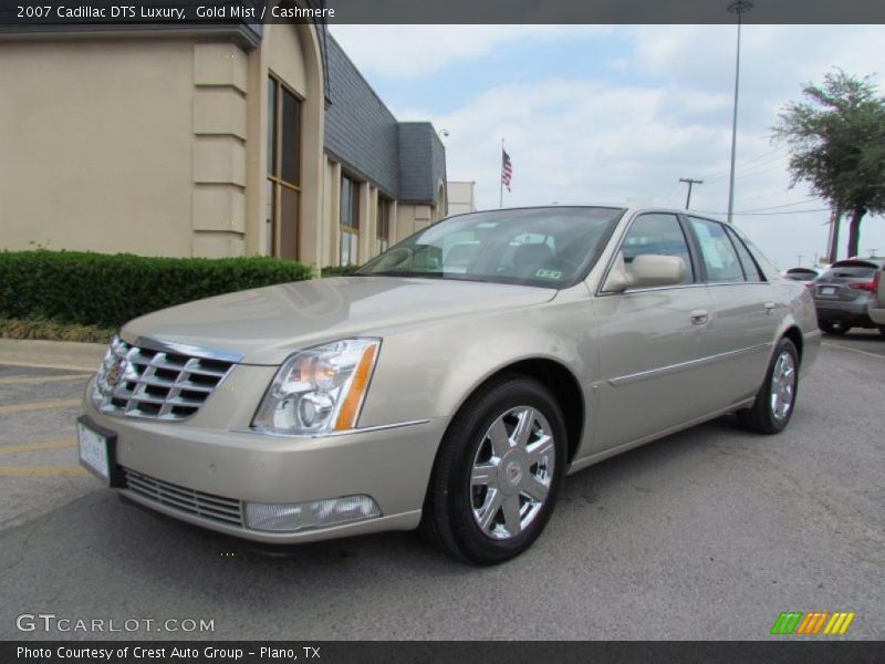 Gold Mist / Cashmere 2007 Cadillac DTS Luxury