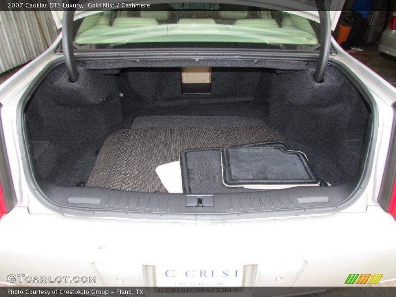 Gold Mist / Cashmere 2007 Cadillac DTS Luxury