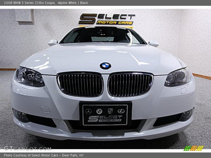 Alpine White / Black 2008 BMW 3 Series 328xi Coupe
