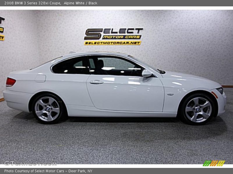Alpine White / Black 2008 BMW 3 Series 328xi Coupe