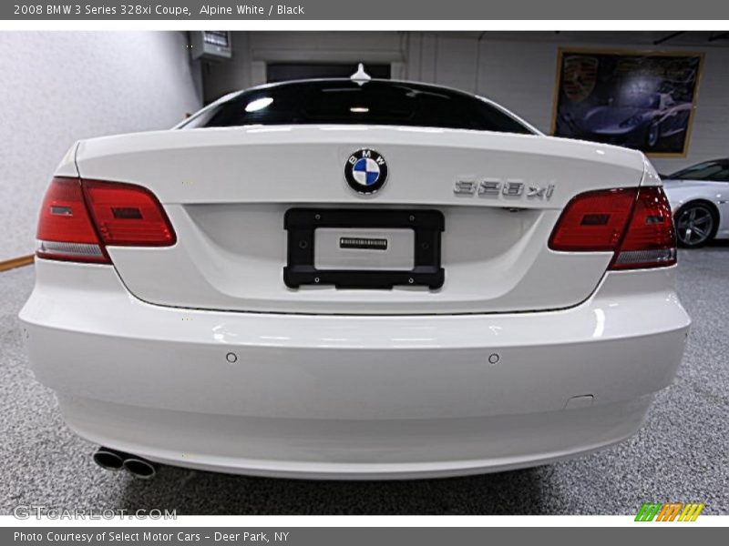 Alpine White / Black 2008 BMW 3 Series 328xi Coupe