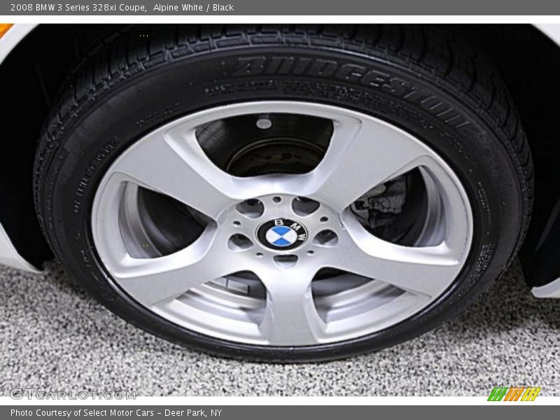 Alpine White / Black 2008 BMW 3 Series 328xi Coupe