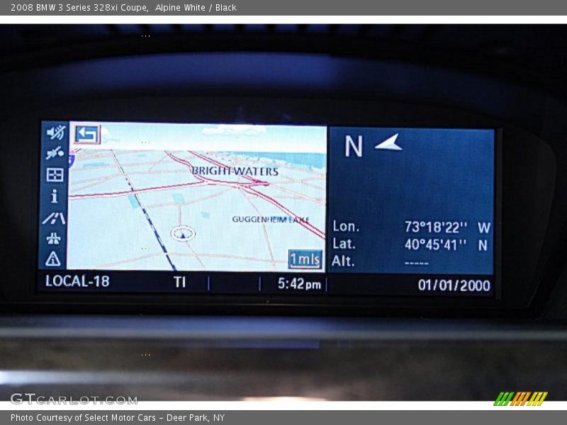 Alpine White / Black 2008 BMW 3 Series 328xi Coupe