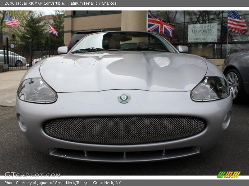 Platinum Metallic / Charcoal 2006 Jaguar XK XKR Convertible