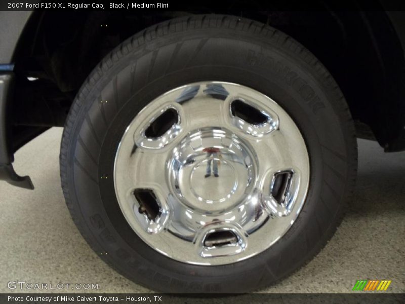 Black / Medium Flint 2007 Ford F150 XL Regular Cab