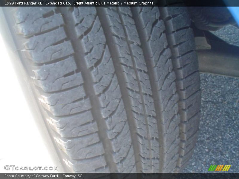 Bright Atlantic Blue Metallic / Medium Graphite 1999 Ford Ranger XLT Extended Cab