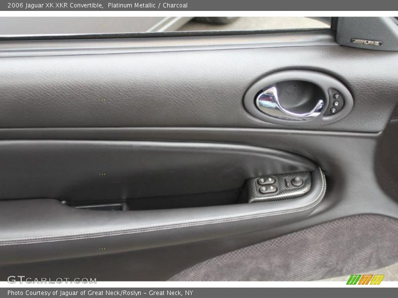 Platinum Metallic / Charcoal 2006 Jaguar XK XKR Convertible
