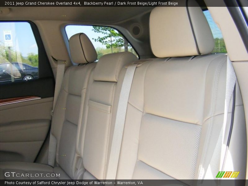 Blackberry Pearl / Dark Frost Beige/Light Frost Beige 2011 Jeep Grand Cherokee Overland 4x4