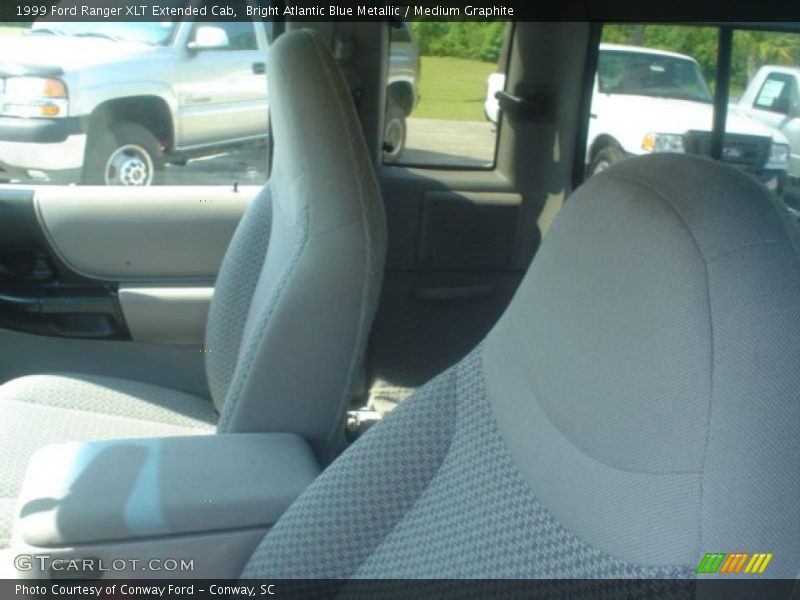 Bright Atlantic Blue Metallic / Medium Graphite 1999 Ford Ranger XLT Extended Cab