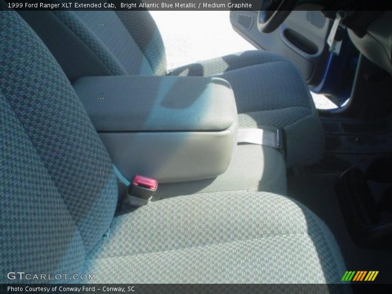 Bright Atlantic Blue Metallic / Medium Graphite 1999 Ford Ranger XLT Extended Cab