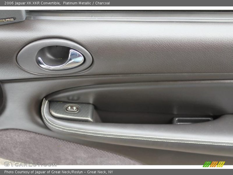 Platinum Metallic / Charcoal 2006 Jaguar XK XKR Convertible