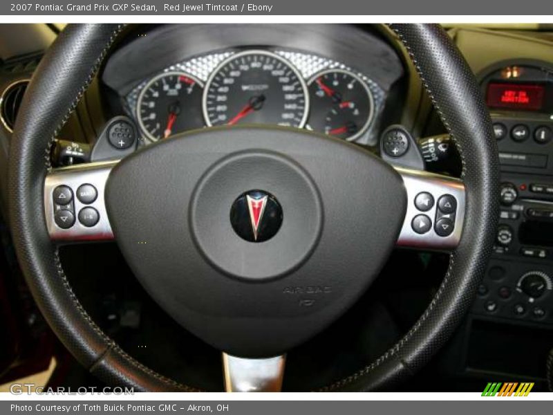  2007 Grand Prix GXP Sedan Steering Wheel