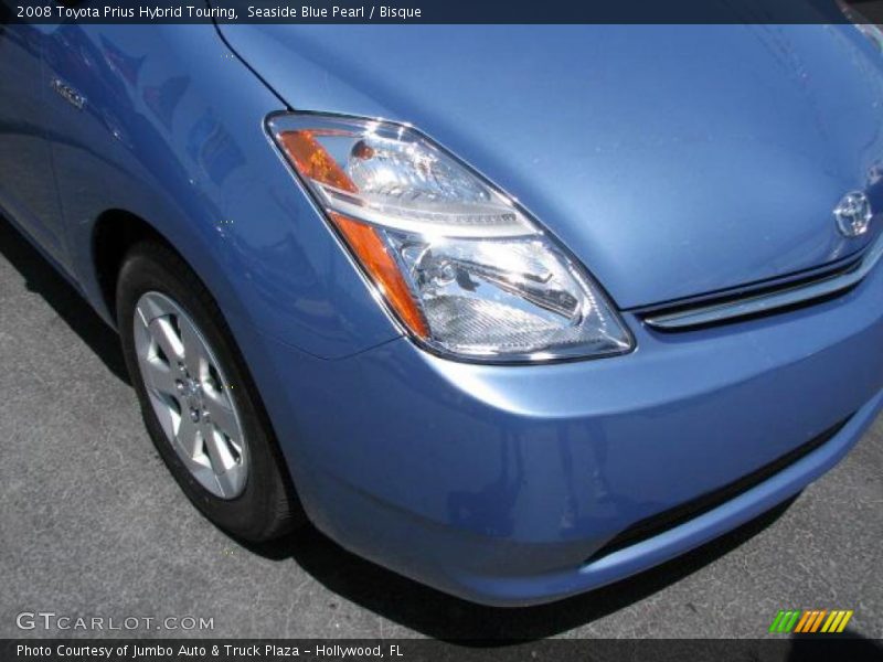 Seaside Blue Pearl / Bisque 2008 Toyota Prius Hybrid Touring