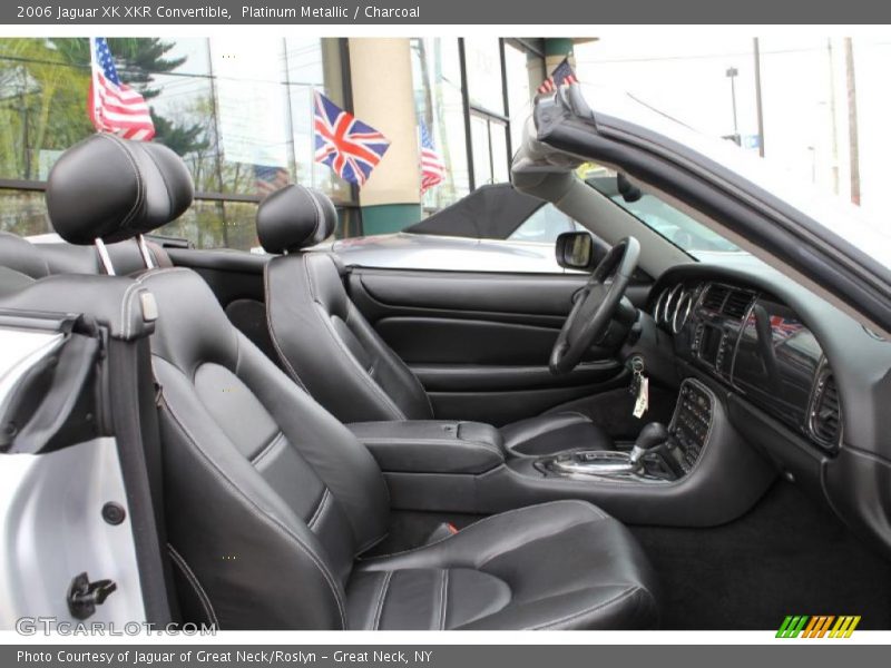 Platinum Metallic / Charcoal 2006 Jaguar XK XKR Convertible