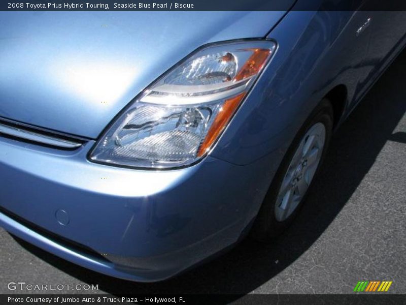 Seaside Blue Pearl / Bisque 2008 Toyota Prius Hybrid Touring