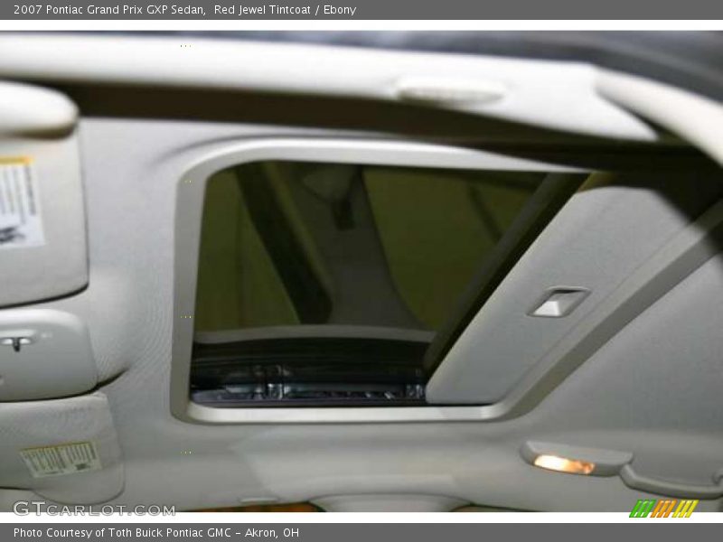 Red Jewel Tintcoat / Ebony 2007 Pontiac Grand Prix GXP Sedan
