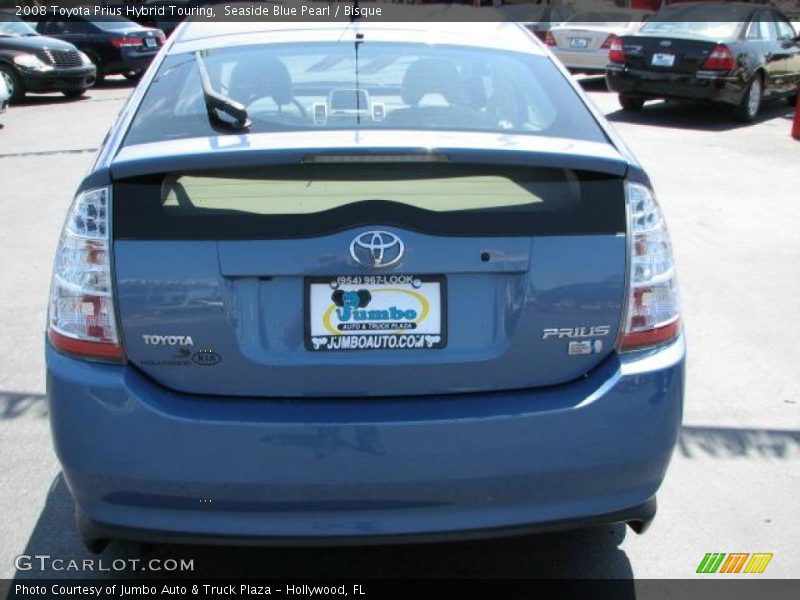 Seaside Blue Pearl / Bisque 2008 Toyota Prius Hybrid Touring