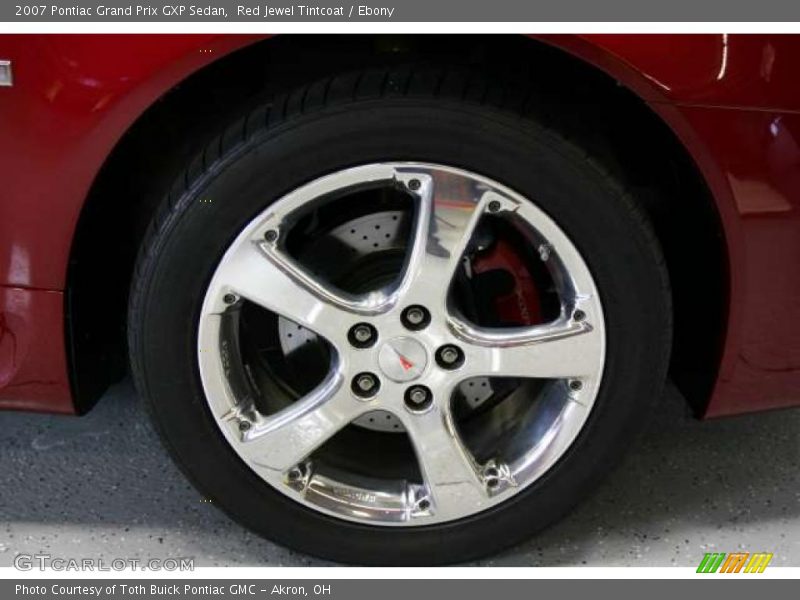 Red Jewel Tintcoat / Ebony 2007 Pontiac Grand Prix GXP Sedan