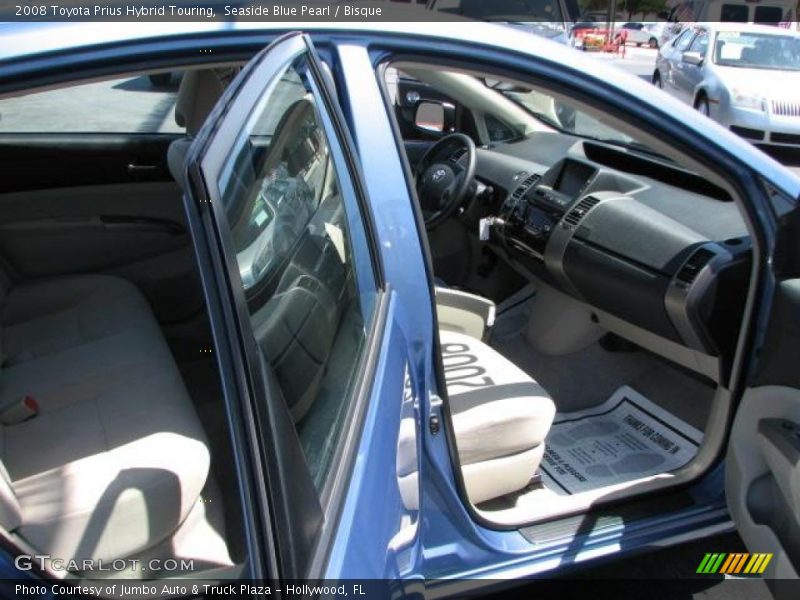 Seaside Blue Pearl / Bisque 2008 Toyota Prius Hybrid Touring