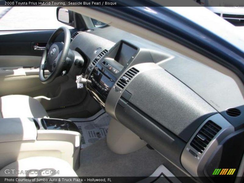 Seaside Blue Pearl / Bisque 2008 Toyota Prius Hybrid Touring