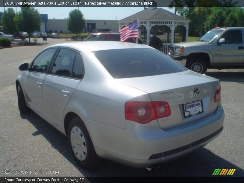 Reflex Silver Metallic / Anthracite Black 2006 Volkswagen Jetta Value Edition Sedan