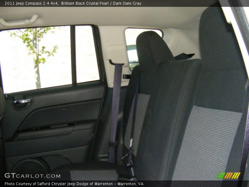 Brilliant Black Crystal Pearl / Dark Slate Gray 2011 Jeep Compass 2.4 4x4