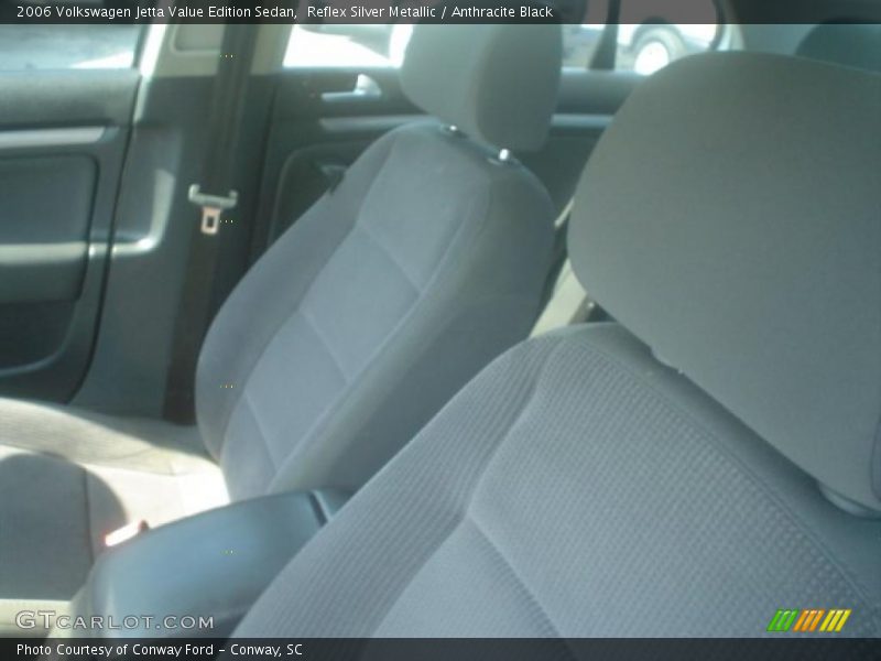 Reflex Silver Metallic / Anthracite Black 2006 Volkswagen Jetta Value Edition Sedan